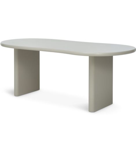 طاولة طعام VORDINGBORG - مقاس 98×198، بيج