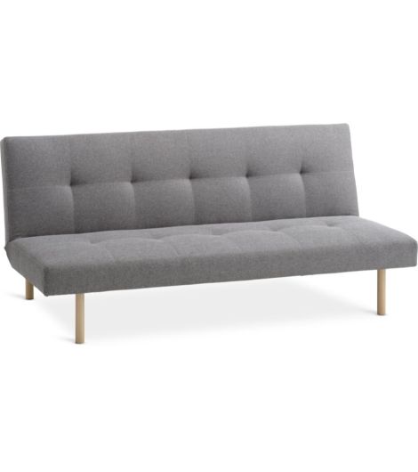 صوفا بسرير HOLSTED، نسيج رمادي/طبيعي