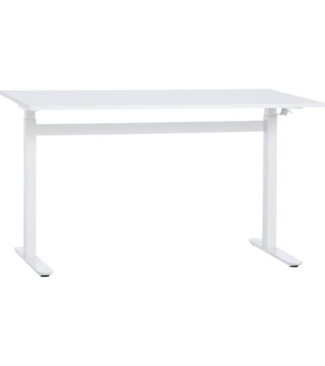 Gas standing desk LUNDTOFT 70x130 white