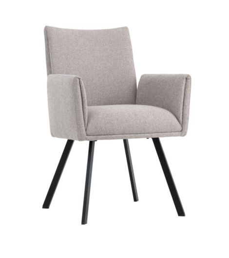 كرسي طعام GJESING، نسيج بيج/أسود