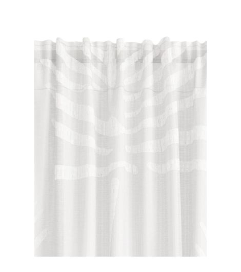 ستارة HUGLA - مقاس 1×140×245، أبيض