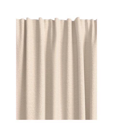 ستارة ERKEN - مقاس 1×140×245، أبيض مصفر