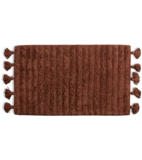 Bath mat SVARTE 50x80 terracotta