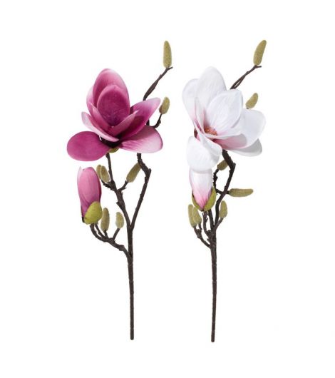 زهور اصطناعية ارتفاع 65 سم متنوع - (قطعة واحدة)