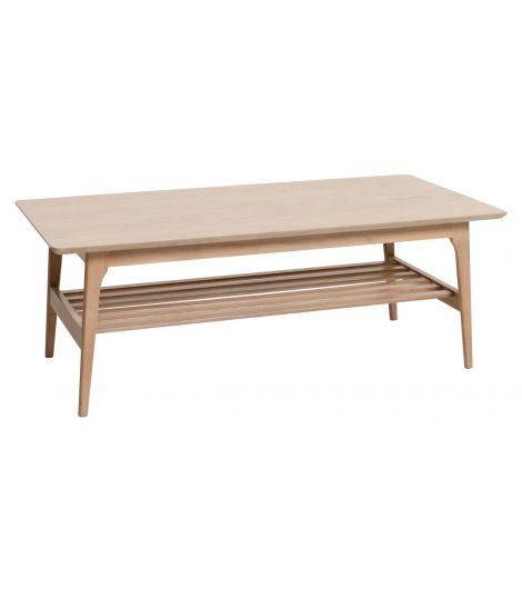 Coffee table KALBY 60x120 light oak
