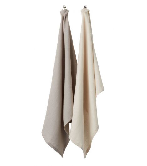 منشة شاي SAV بنصف كتاني - مقاس 50×70، عبوة من قطعتين