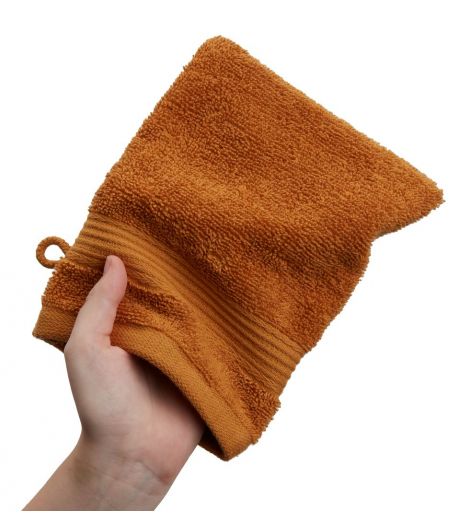 Washing glove KARLSTAD 15x20 yellow KRONBORG