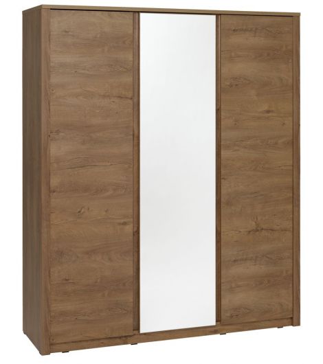 خزانة أبيض بلوط 167x197 سم