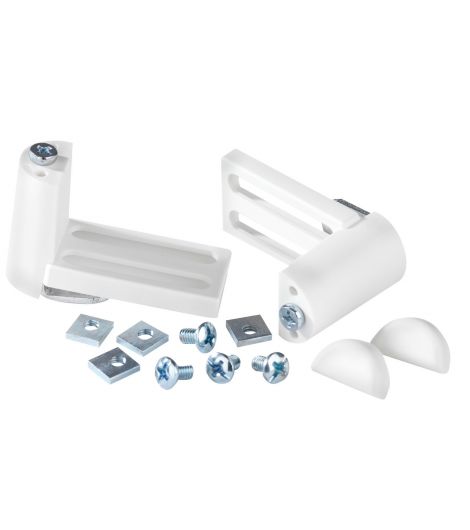 تركيبات ستائر حاجبة للضوء لنوافذ عبوة 2 قطعة