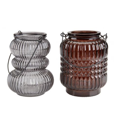 Lantern SILAND Ã˜9xH12 Assorted - (1 PC)