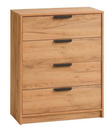 خزانة بـ4 أدراج - بلوط