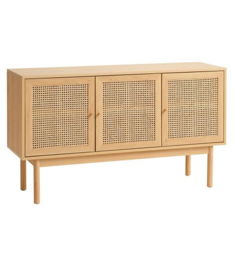 خزانة جانبية بلوط 3 أبواب