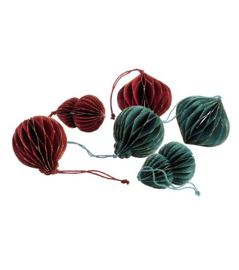 زينة كريسمس عبوة 3 قطع متنوع - (قطعة واحدة)