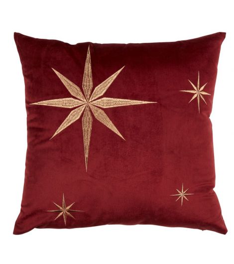 وسادة فيلور أحمر 45*45 سم