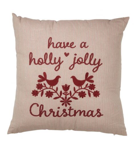 وسادة أحمر/رمادي 45*45 سم