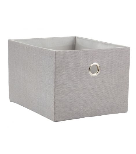 سلة GERVALD - مقاس 20×25×16 سم، رمادي