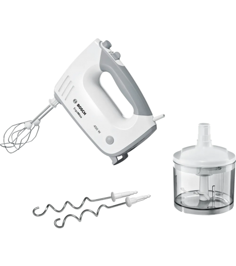 BOSCH MFQ36451GB Hand Mixer With Chopper 450 Watts, White