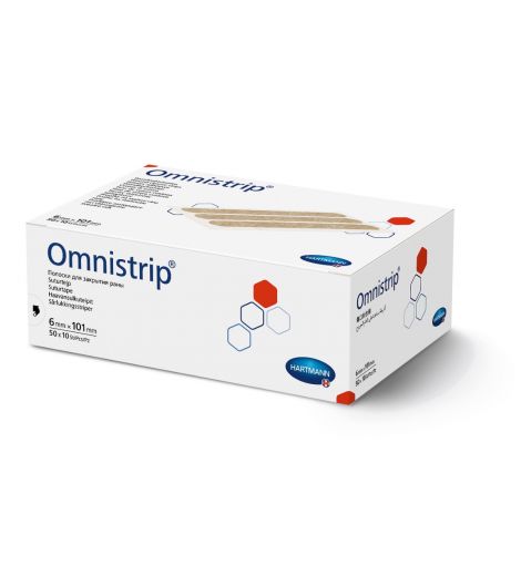 Hartmann Omnistrip Wound Closure Strips 6 x 101mm (2 x 5) 50pcs / pack (sterile)