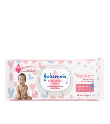 Johnson Baby Skin Care Wipes72