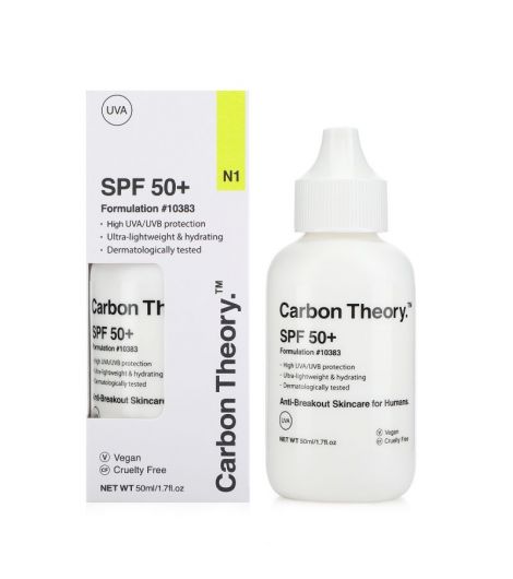 كاربون ثيوري واقي شمس 50 spf 50مل