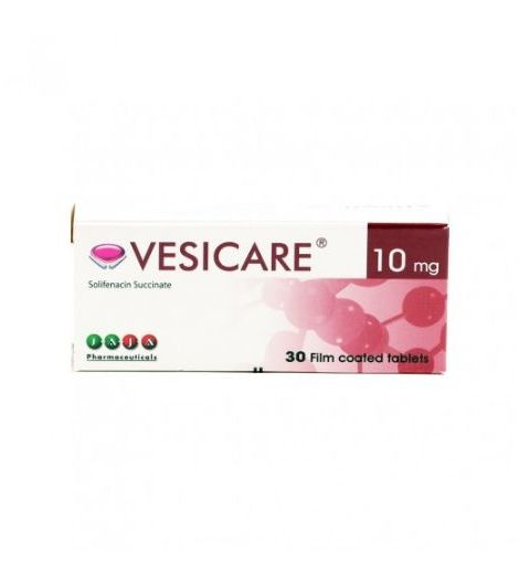 Vesicare 10Mg Tabs 30's