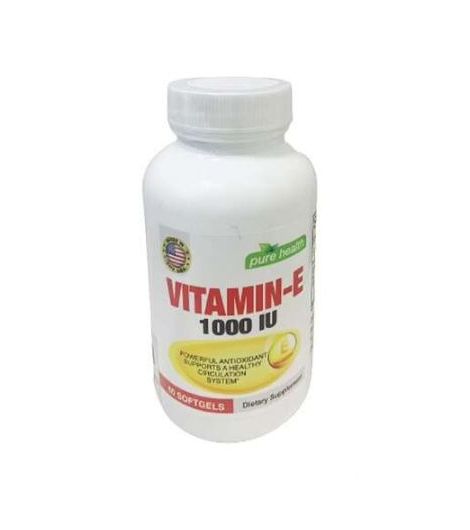 Pure HVitE1000 IU 60Soft Gel