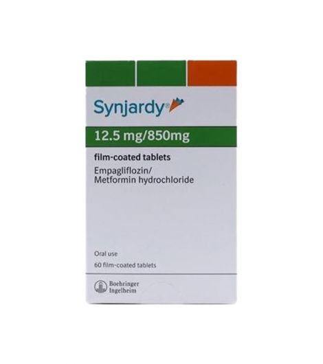 Synjardy 12.5Mg/850Mg 60 Tab