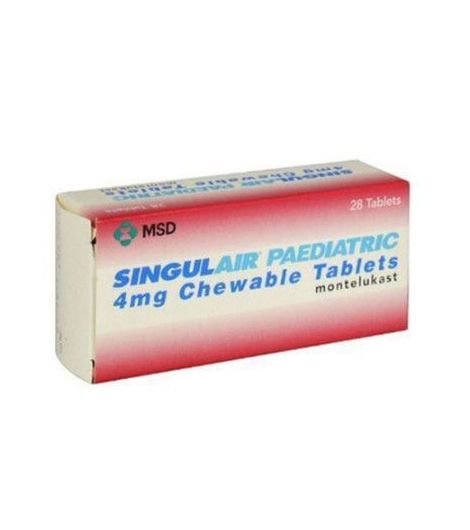 Singulair PediatTabs 4Mg 28's