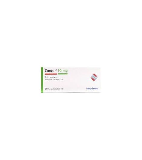 Concor 10 Mg Tablet 30'S