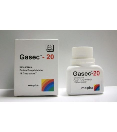 Gasec Capsule 20Mg 28'S