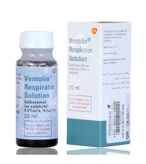 Ventolin Respiretory Soln 20mL