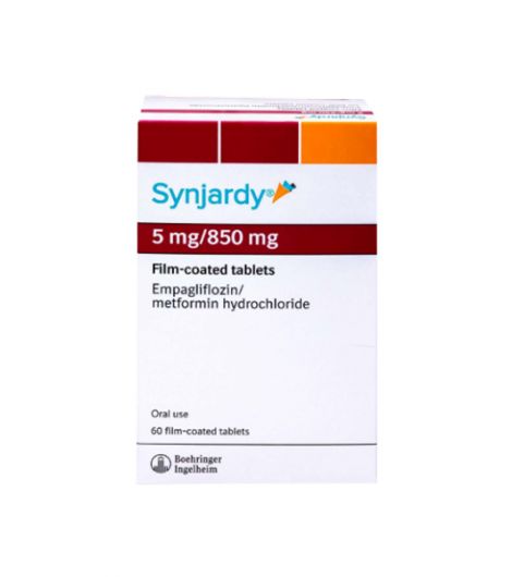 Synjardy 5Mg/850Mg 60 Tab