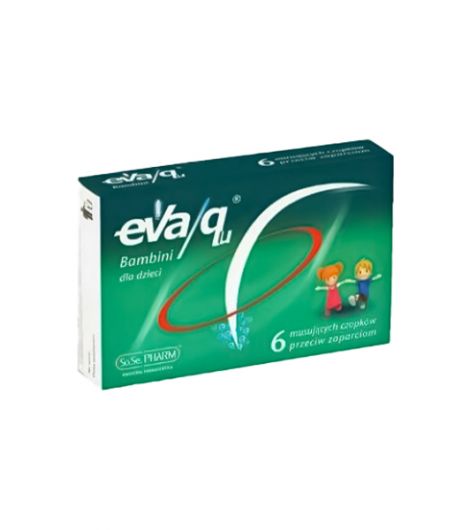 Eva/qu Suppositories For Child 6's