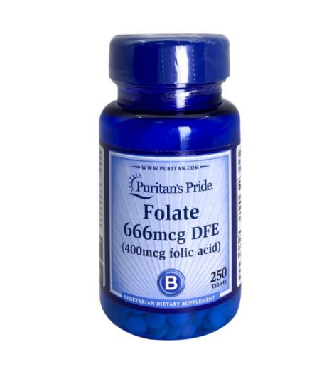 Puritan's Pride Folic Acid400Mcg 250's