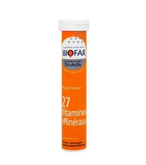 Biofar 27 Vitamins & Minerals Effervescent 15 Tablets