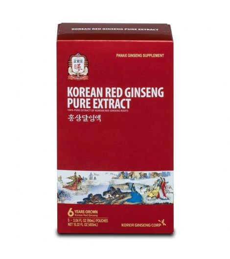 Korean Red Ginseng Pure Ext 90mlX5 Sach