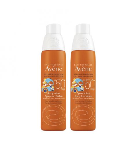 Eau Thermale Avene Spray For Children Spf 50+ 2X200ml