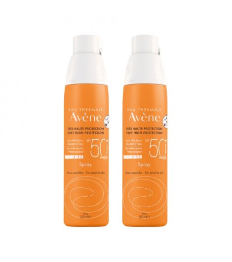 Eau Thermale Avene Spray Spf 50+ 2X200ml