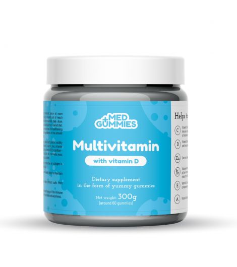 Fit 4 Life MED GUMMIES Multivitamin With Vitamin D 60 Pcs