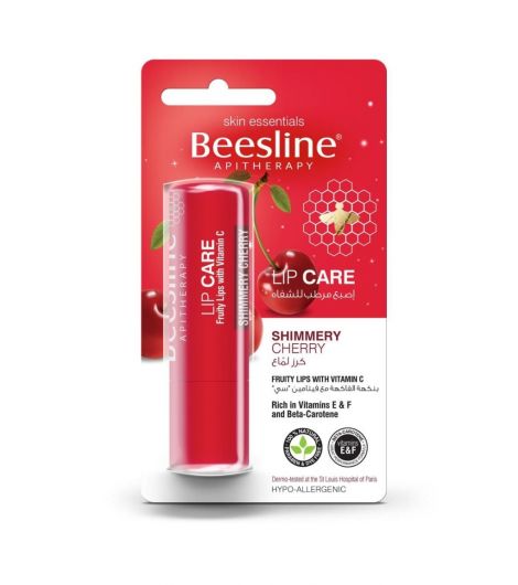 Beesline Lip Care Shimmery Cherry 4g