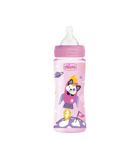 Chicco WB.Bottle Col PP Girl 330ml