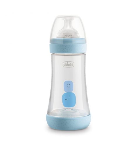 Chicco Feeder Bottle Perf.5 PP Boy 240 2s