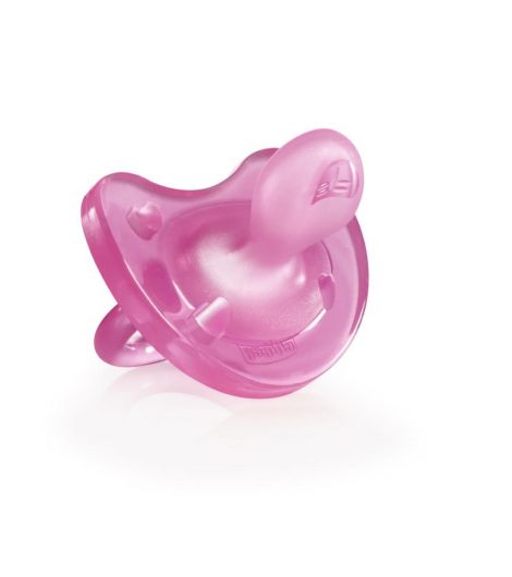 Chicco Soother Ph.Soft Pink 16-36M1s