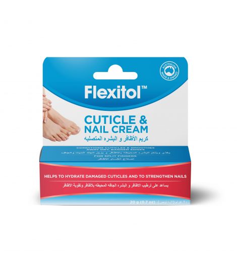 Flexitol Cuticle & Nail Cream 20gm