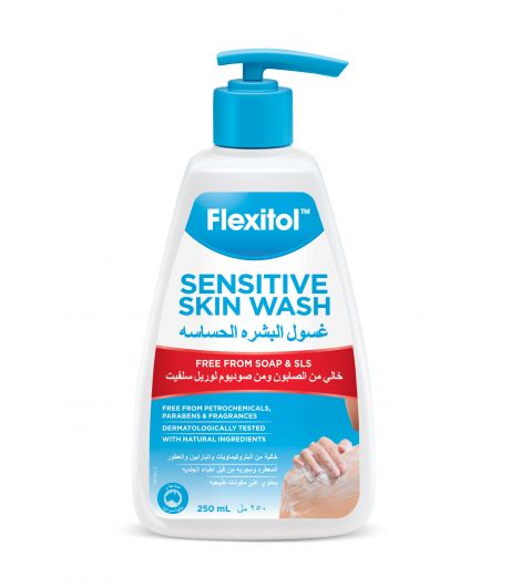 Flexitol Sensitive Skin Wash 250ml