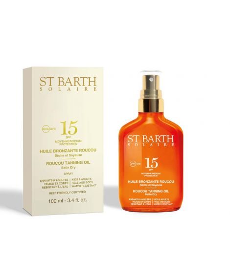 ST Barth Roucou TanOil Satin SPF15 100ml