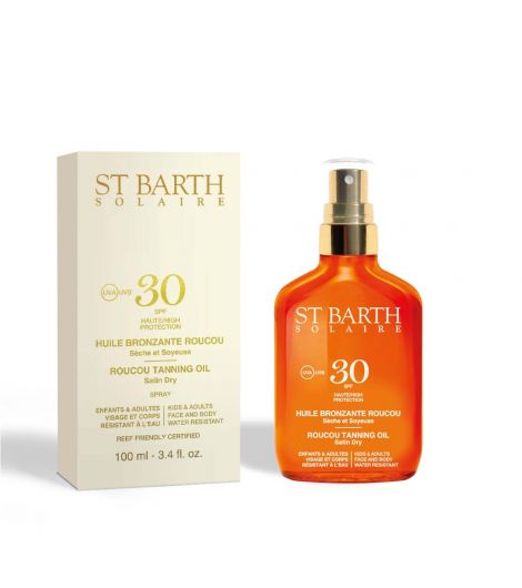 ST Barth Roucou TanOil Satin SPF30 100ml