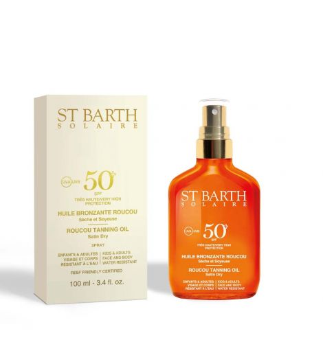 ST Barth Roucou TanOil Sat.V.H SPF50 100ml