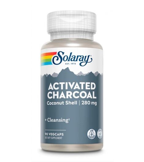 Solaray Activated Charcoal 280mg 90s