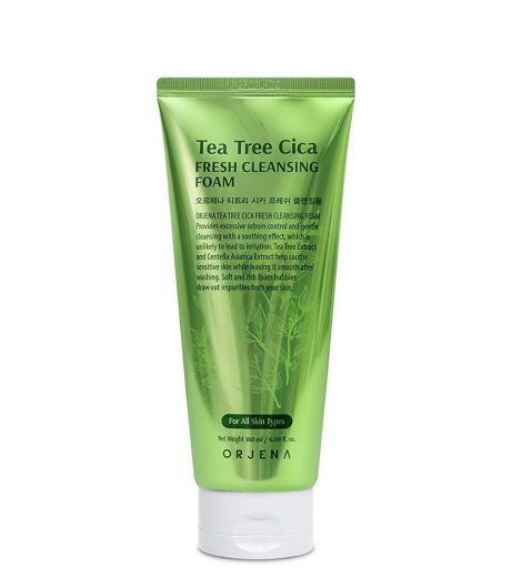 Orjena Tea Tree Cica Fresh Cleansing Foam 180ml